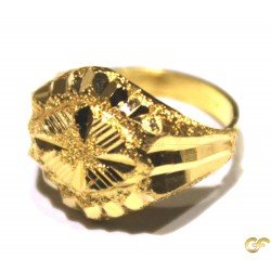 Pretty Floral Design Baby Ring