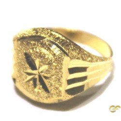 Star Diamond Cut Design with Hexagonal Double Border