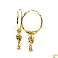 Classic Hoops with Drop