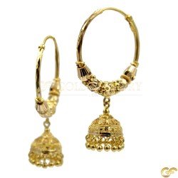 Lovely Chandelier Drop Hoops