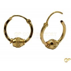 Pretty Hoops with Ball Design