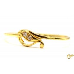 Gorgeous Slant Ladies Ring