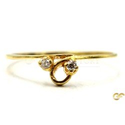 Beautiful Curl Design RIng