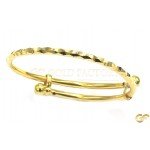 Multi-Panelled Wrap-Around Design Adjustable Baby Bangle/Kara