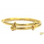 Adjustable Filigree Style Baby Bangle/Kara