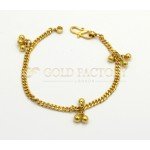 22ct Gold Baby Bracelet