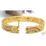 22ct Gold Screw Bangle