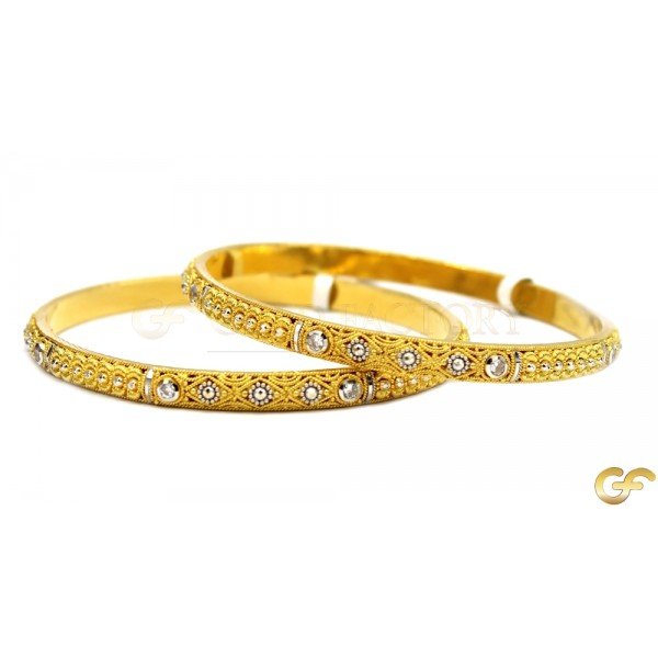 22ct Single Bangle