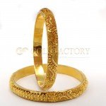 Pair of 22ct Gold Bangles