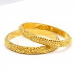 Pair of 22ct Gold Bangles