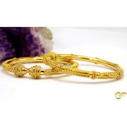 Lovely Pair of Gokhroo Style Bangles