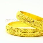 22ct Gold Pair of Bangles