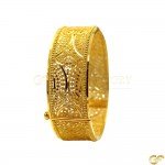 Stamped 916 Single Wide Screw Bangle