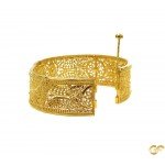 Stamped 916 Single Wide Screw Bangle