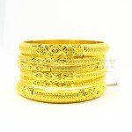 22ct Gold Bangle set