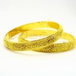 22ct Gold Pair of Bangles