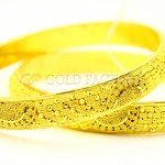 22ct Gold Pair of Bangles