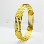 22ct Yellow Gold Bangle with Coins