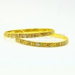 22ct Pair of Gold Bangles