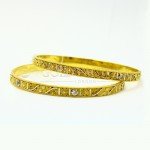 22ct Pair of Gold Bangles