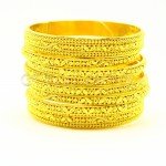 22ct Gold Set of Bangles