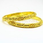 22ct Gold Pair of Bangles