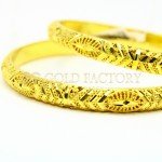 22ct Gold Pair of Bangles