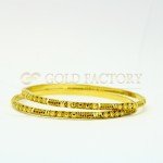 22ct Pair of Gold Bangles