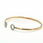 Pretty Rose Gold Bangle