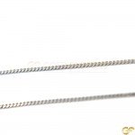 Classic 18ct White Gold Curb Chain