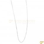 Classic 18ct White Gold Curb Chain