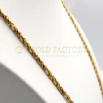 22ct Gold Rope Chain