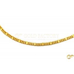 Layered Bar and Bead Chain