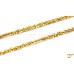 Twisted 22ct Yellow Gold Chain