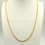 Beautiful 22ct Gold Box Chain