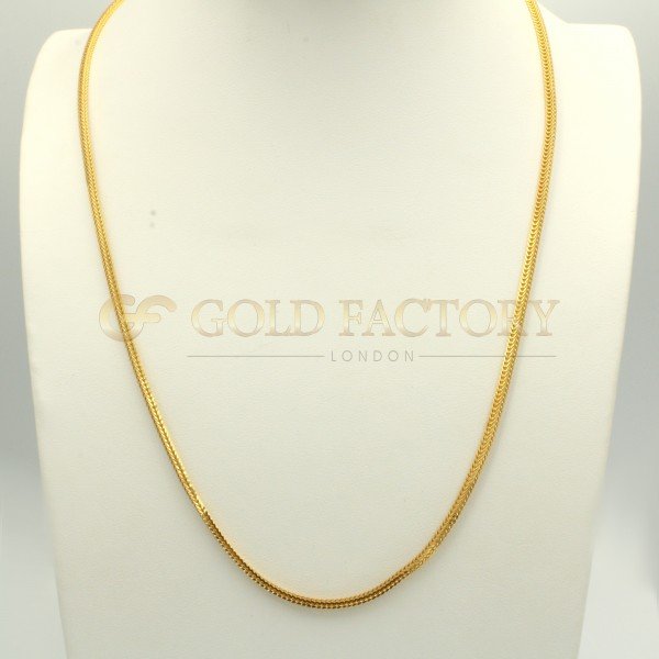 Beautiful 22ct Gold Box Chain