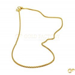 Box Link 22ct Gold Chain