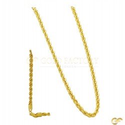 Attractive Hollow Rope Style Chain