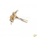 18ct White and Yellow Gold Diamond Ring