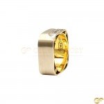 18ct Two Tone Diamond Ring