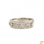 14ct White Gold Diamond Ring