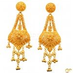 Classic 22ct Gold Drop Earrings