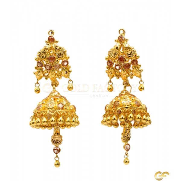 Lovely 22ct Gold Earrings