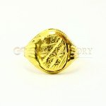 22ct Gold Gents Ring