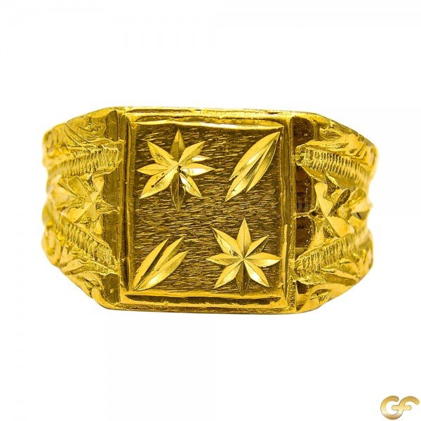 22ct Gold Gents Ring