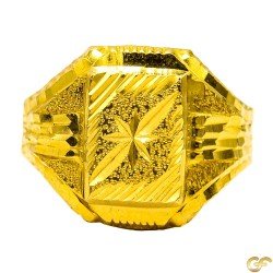 22ct Gold Gents Ring