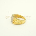 9ct Yellow Gold Gents Ring