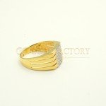 9ct Yellow Gold Gents Ring