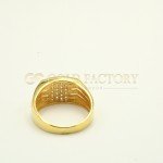 9ct Yellow Gold Gents Ring