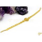 Lovely Traditional Design Ladies 22ct Yellow Metal Bracelet